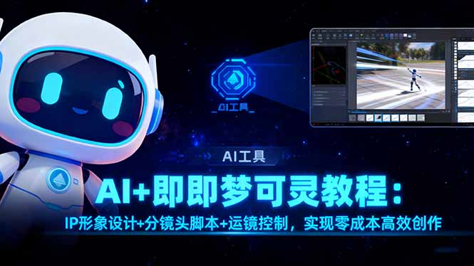 AI+即梦可灵教程:IP形象设计+分镜头脚本+运镜控制,实现零成本高效创作-玛雅星